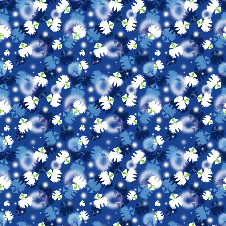 Plant seamless pattern