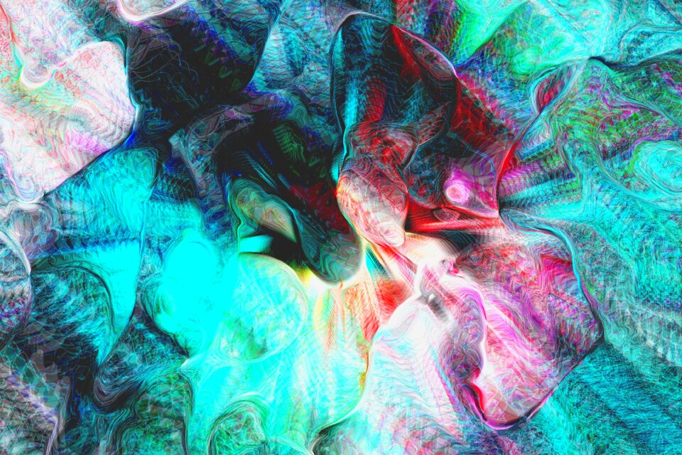 Watercolor vintage colorful