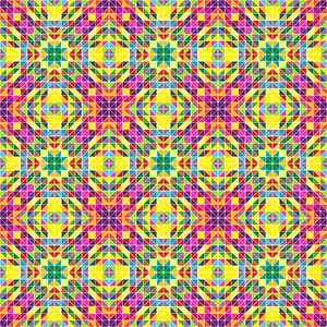 Repeating grid decoration