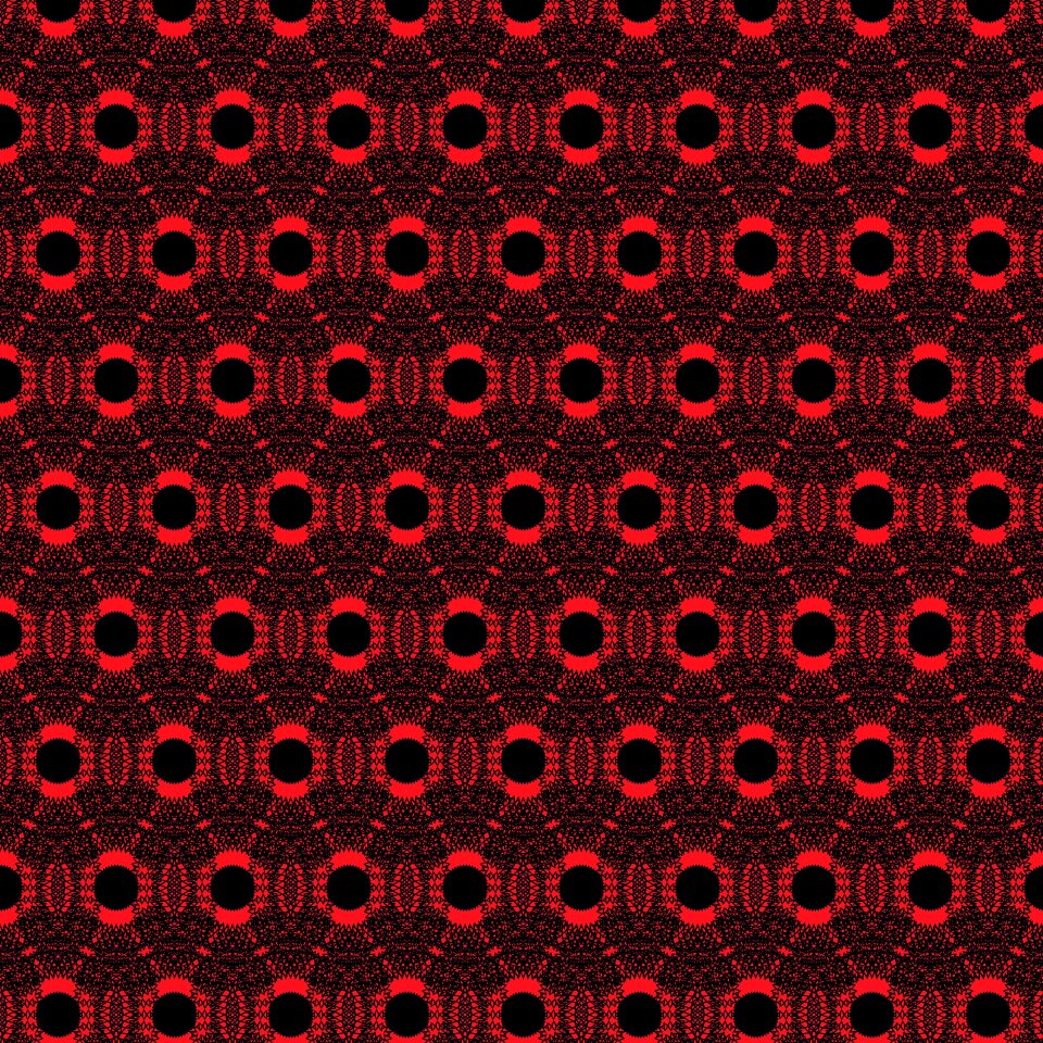 Dark floral pattern