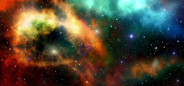 Space cosmos galaxy