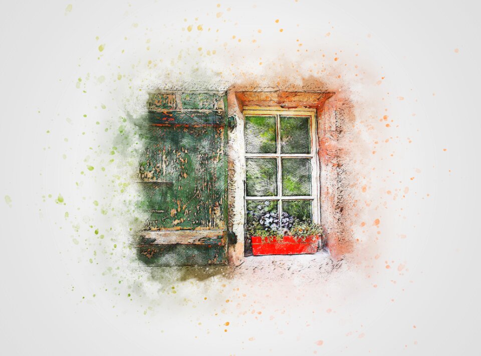 Art abstract vintage