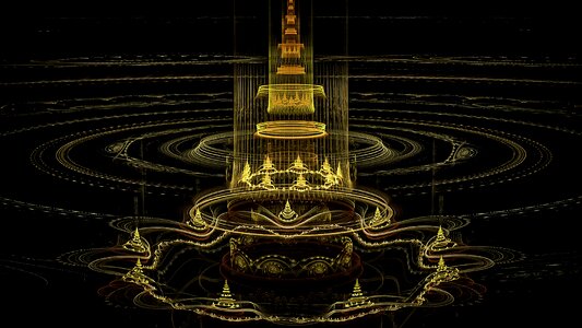 Lights night structure