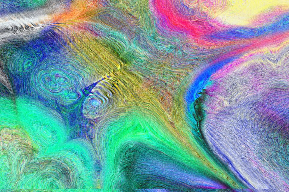 Watercolor vintage colorful