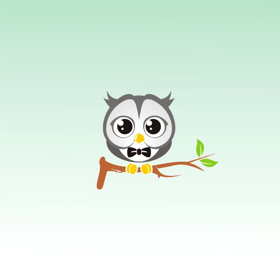 Funny happy mascot