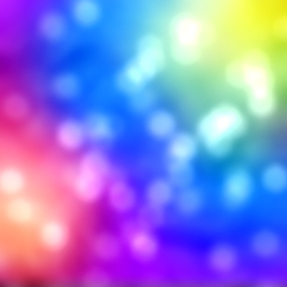 Blur light playful