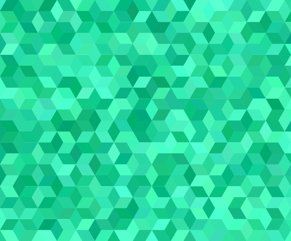 Pattern tile geometric