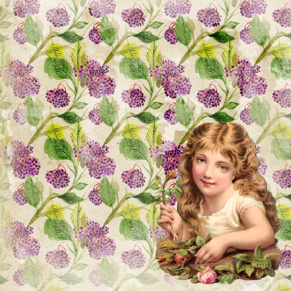 Cute victorian girl