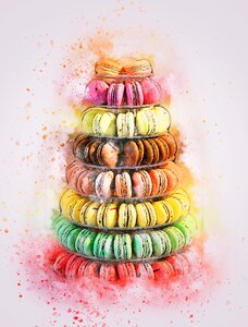 Colorful art abstract