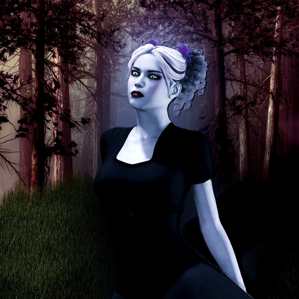 Fantasy female dead