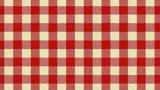 Fabric kitchen plaid