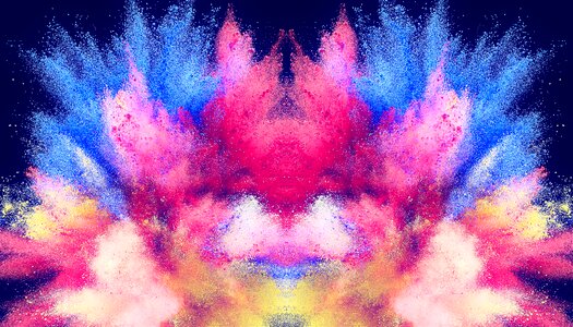 Symmetry color Free illustrations