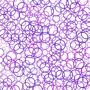 Geometric circle pattern color
