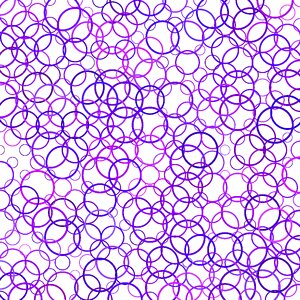 Geometric circle pattern color