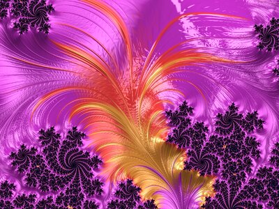 Art artwork purple