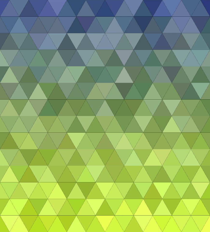 Pattern triangle abstract