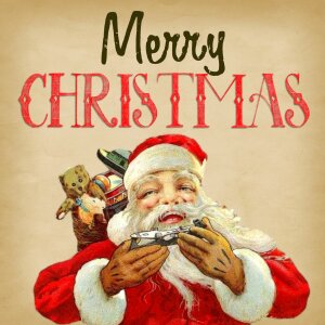 Santa santa clause presents