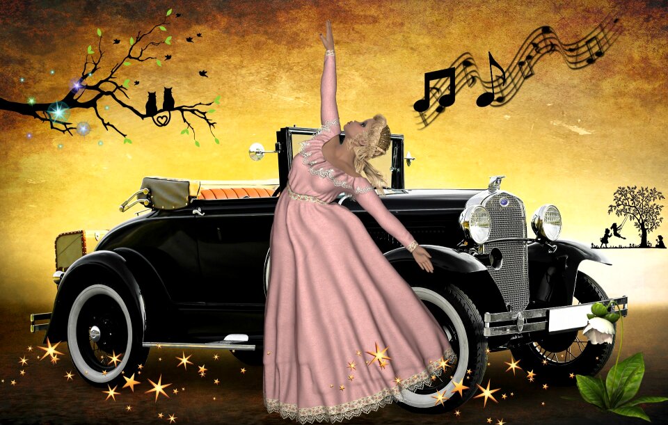 Romantic classic Free illustrations