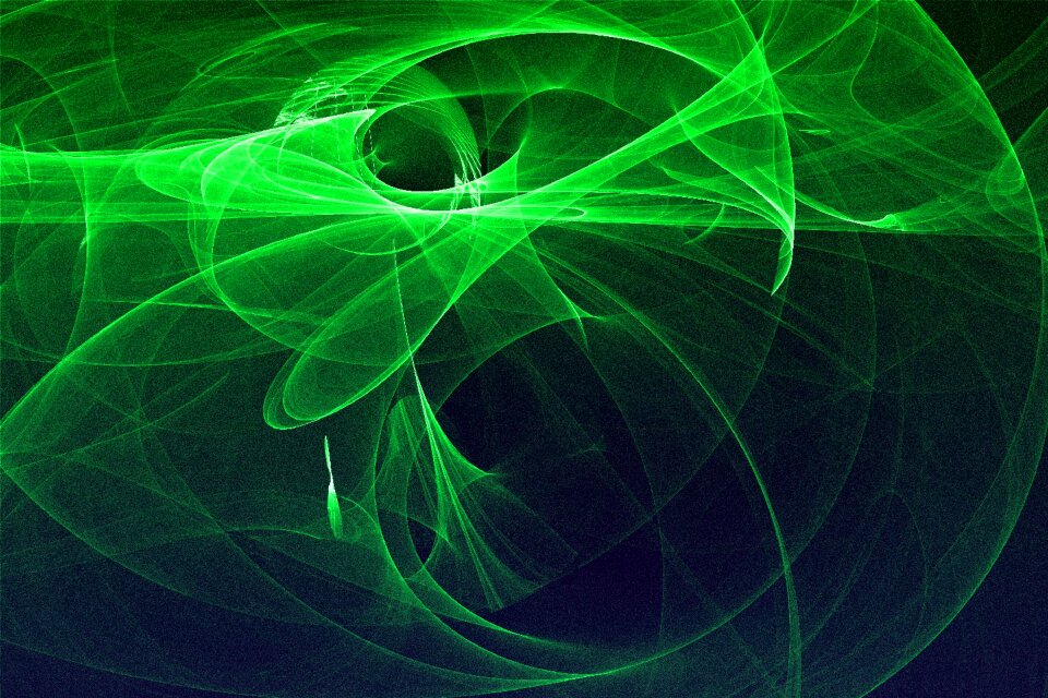 Green explosion texture