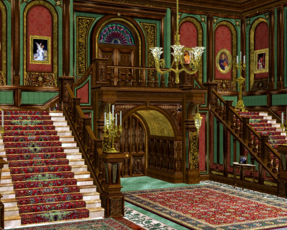 Interior grand hall
