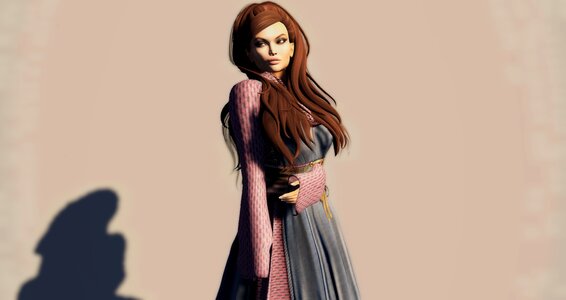 Virtual reality gorean girl