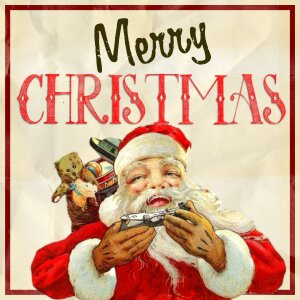 Santa santa clause presents