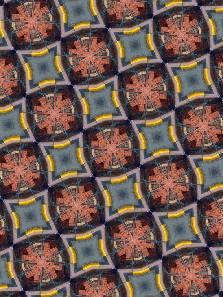 Print geometric symmetric