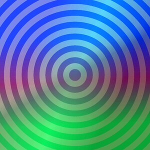 Background gradient concentric