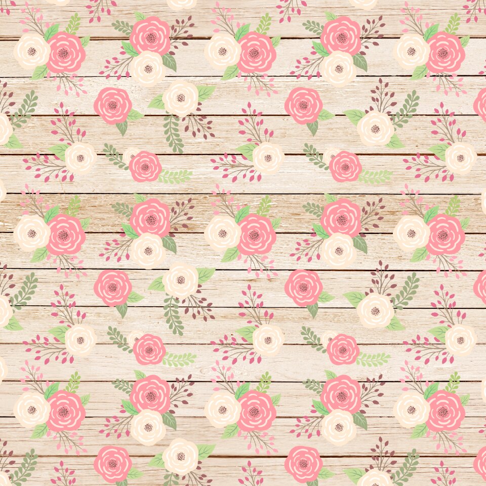 Spring young floral