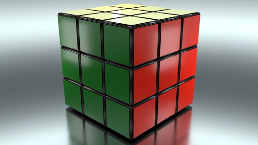 Rubik cube brain logic
