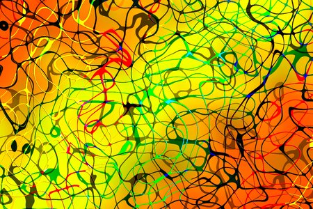 Colorful color pattern