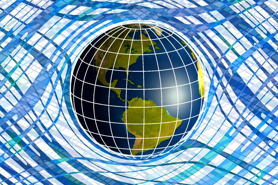 Pattern geometric futuristic