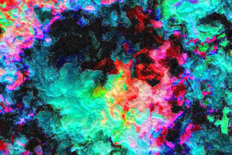 Watercolor vintage colorful