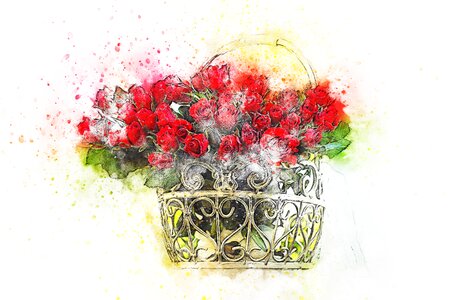 Nature art abstract