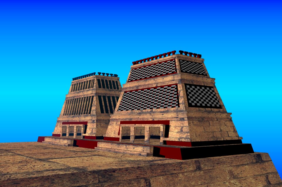 Tenochtitlan mexico Free illustrations