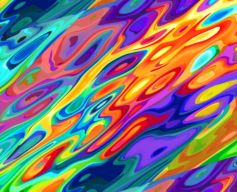 Pattern abstract layout