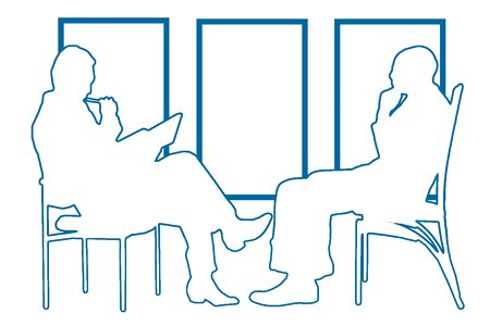 Head of human resources setting talk