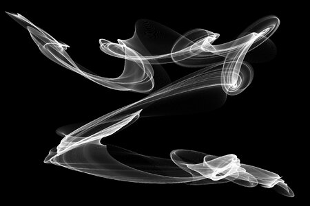 Creative abstract white