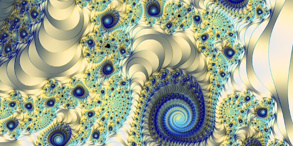 Colorful abstract infinity
