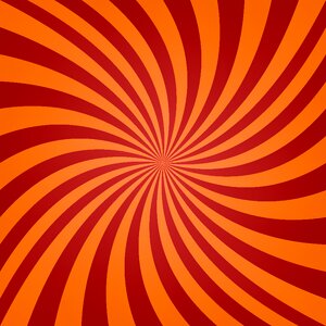 Vortex wallpaper orange twisted