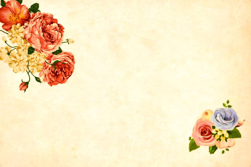 Roses bouquet floral