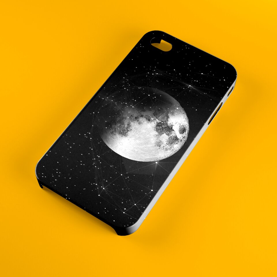 Mobile phone shell black Free illustrations