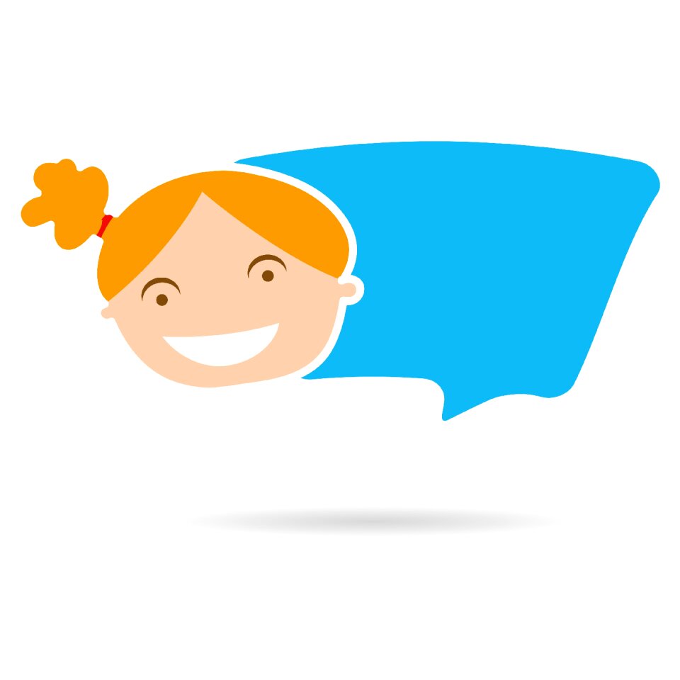 Girls words Free illustrations