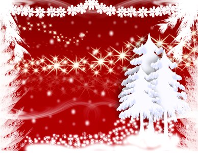Snow christmas background Free illustrations