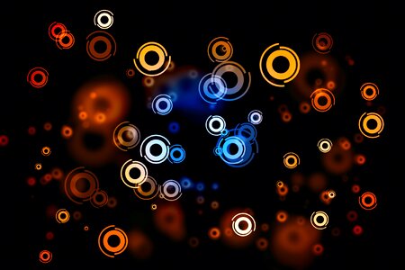 Bright pattern slightly