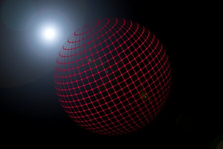Network grid futuristic