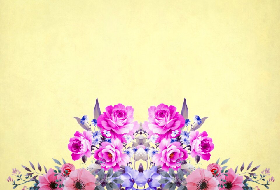 Roses bouquet floral