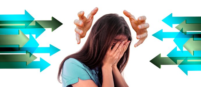 Stress shame arrows