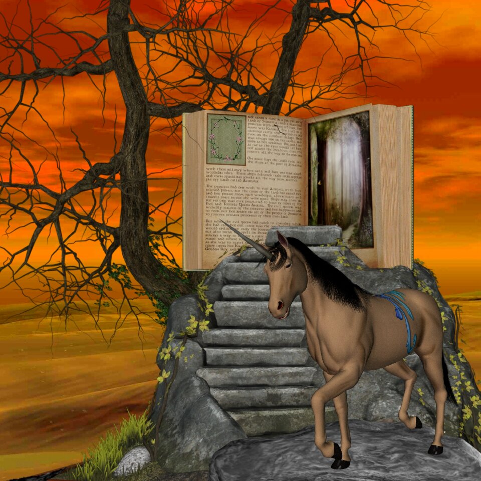 Sky horse animal