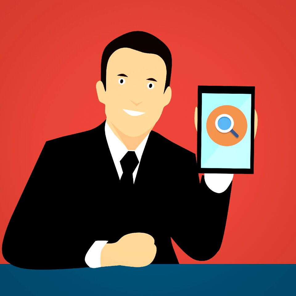 Magnifying glass search icon